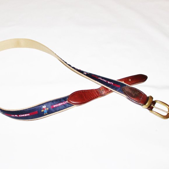 Classic YRI PINEHURST NO. 2 US OPEN Golf Belt,  36  Navy - Picture 1 of 8